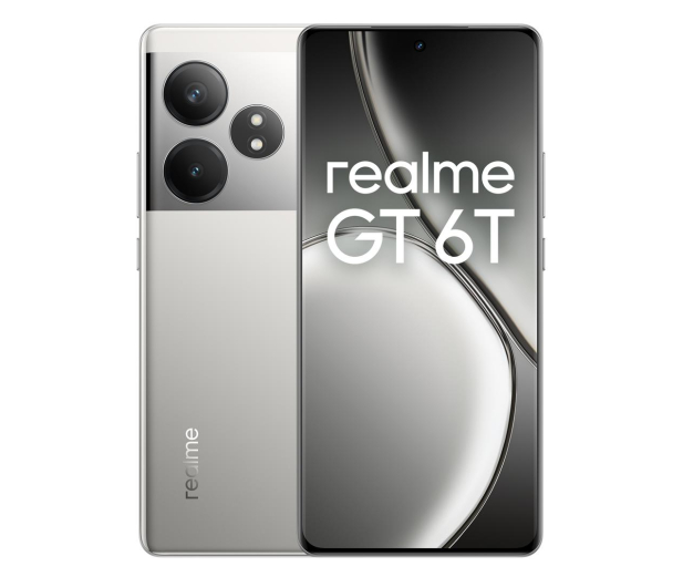 realme GT 6T 8/256GB 120W Fluid Silver - 1258513 - zdjęcie